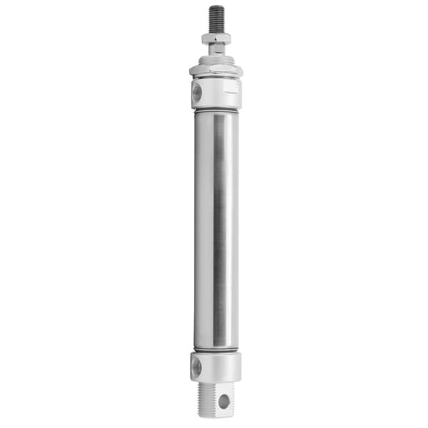 Mini luftcylinder rustfritt stål rund dobbeltvirkende enhet Pneumatiske komponenter MA25MA25 x 50