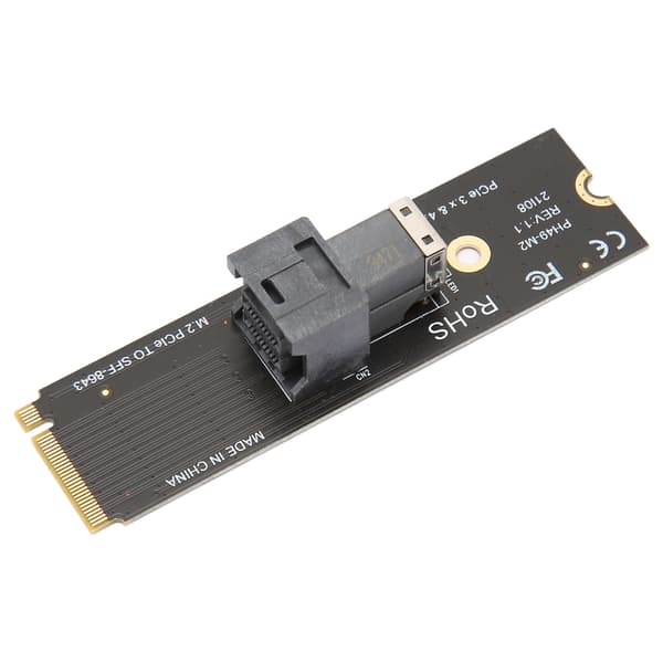 【NX】M.2 PCIE 4.0 - SFF8643 U2 -sovitin M.2 NVME - SFF 8643 -sovitin SFF8643 - SFF8639 -sovitinkaapelilla