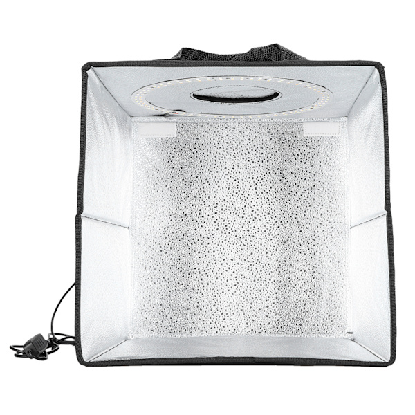 Fotostudie foldbar bærbar skydeteltboks med 6 farver baggrunde LED-lamper