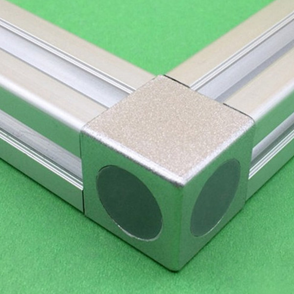 4 stk aluminiumprofiler rettvinklet hjørneforbindelse Festesystem for 2020 europeisk standard 2-veis