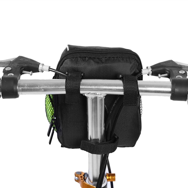 Sort Multi Function Quick Release Cykel Forramme Rør Styr Taske Pose