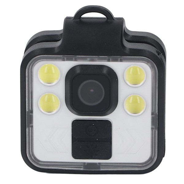 Body Camera Video Recorder med LED-ljus Bärbar IP65 vattentät loopinspelning för cykling brottsbekämpning