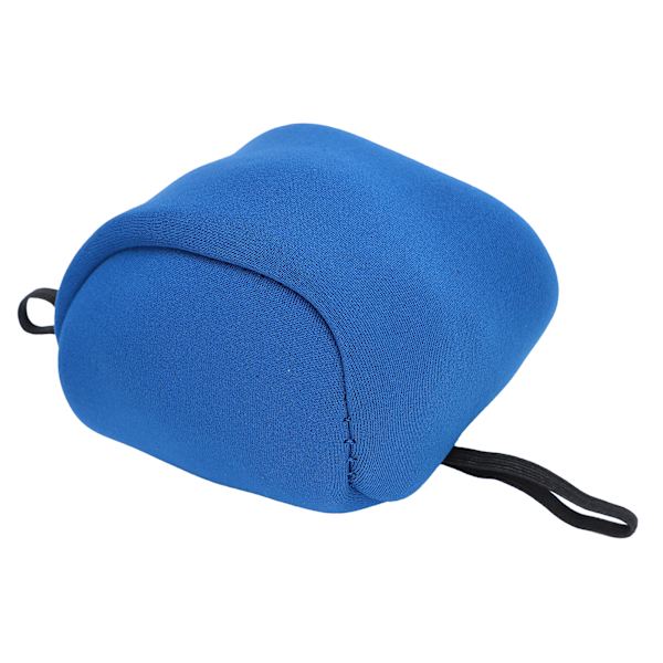 Polyester Baitcasting Hjul Cover Beskyttelsesetui AntiCollision Fiskehjul Opbevaringspose (blå)