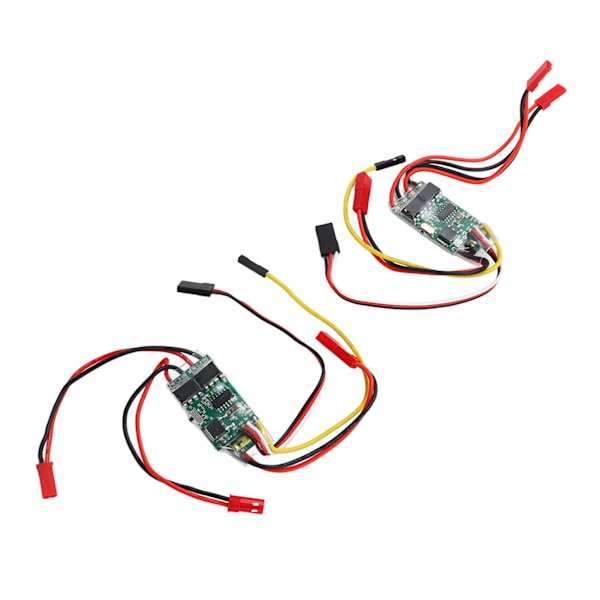 2st Borstad ESC Dual Way Bidirectional ESC för RC Model Boat Tank 130 180 Borstad Motor