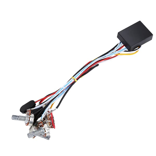 2-bånds aktiv EQ Equalizer Preamp Circuit Pickup Gitar Bass Tone Control med tilkoblinger