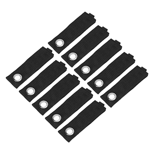 10 st Förvaringsremmar Krokögla Förlängningssladd Förvaringshållare Organizer Wrap Keeper L