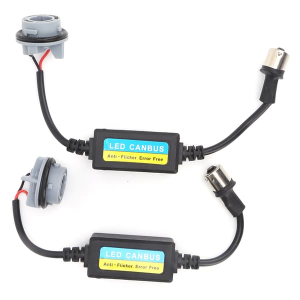 【NX】2 stk. 1156 LED-dekoderpære Advarsel Canbus Fejlfri Canceller 12V Kompatibel med bil