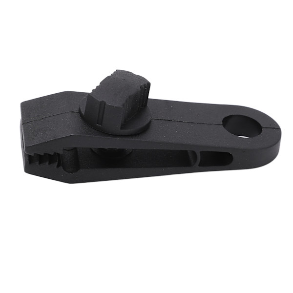 Tarp Clips Lättvikts fäste för utomhustält Plastklämma med spiralspänne för camping