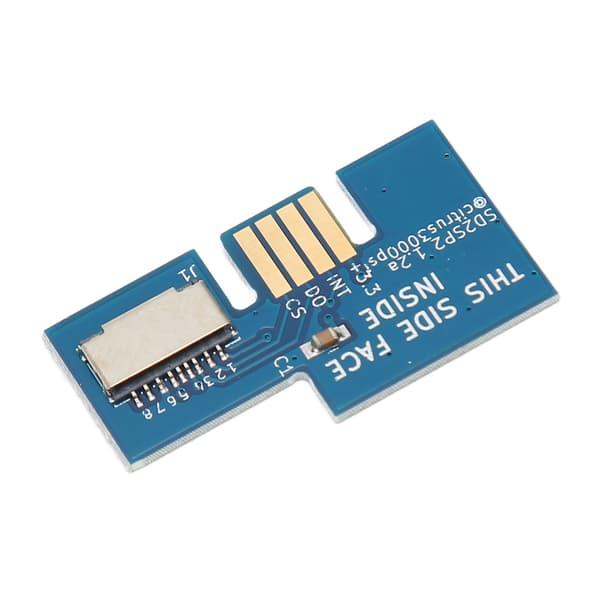 Kompatibel med RPi Pico Fleksibelt Microcontroller Board Dual Core 264KB ARM Cortex M0+ processor med SD2SP2 SDLoad SDL-adapter Blå