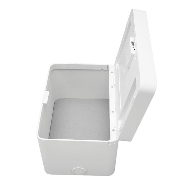 Timed Lock Box Metall LED Display 365 Days Self Control Time Lock Container med barnlås för telefoner Snacks M