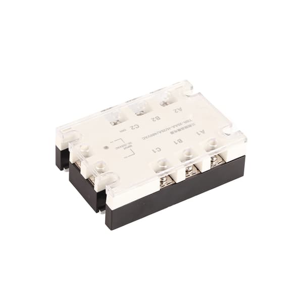 3-faset solid state relæ Hurtig skiftehastighed Støjfri AC til AC SSR 90-250VAC til 24-480VAC TSR 25AA H (25A)