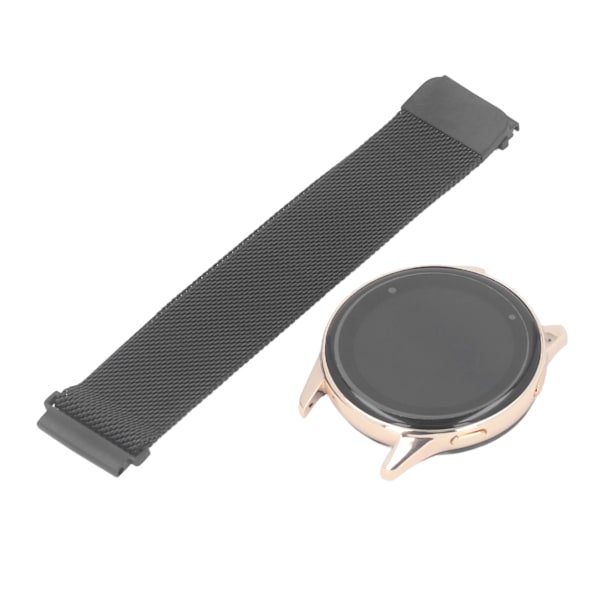 Smartwatch med Samtal, Multifunktionell Magnetisk Härdat Glas Rund Skärm IP67 Vattentät Smart Sportklocka för Dagligt Bruk Camping Vandring Skola Svart