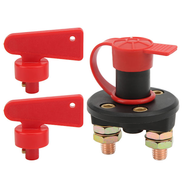 Avstängningsbrytare för bilbatteri avstängd Power Kill Isolator Set Kit för fordonsbåt DC 12V-24V