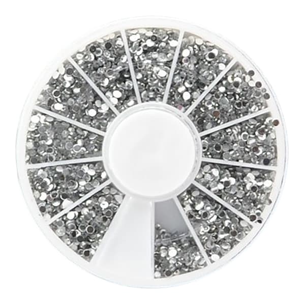【NX】Tekokivi hopea 1.5mm - Kynsikoristeet Silver silver