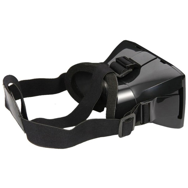 Bärbar plastversion 3D VR-GLASÖGON Virtual Reality DIY 3D VR-videoglasögon  Handsfree Bi-konvex huvudfäste för alla 4,0-6,0 tums smarta telefoner cd33  | Fyndiq