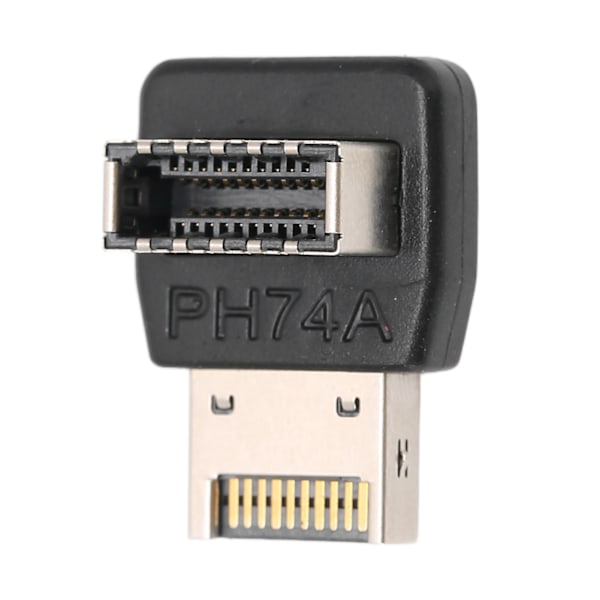 USB3.1 TYP E-adapter Datormoderkort USB3.1 TYPEE-adapter 90 graders styrbåge (PH74A )