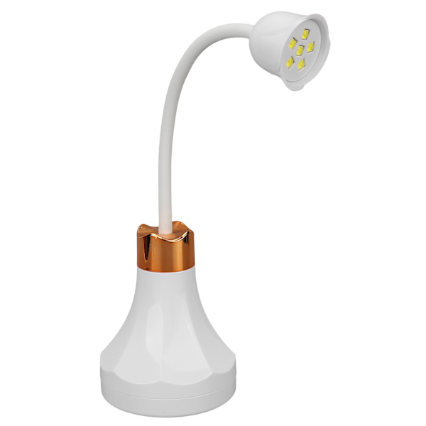 UV LED Neglelampe Bærbar Hjem Neglesalong Roseformet 360 graders roterbar Hands Free Negle tørker Dekorasjon
