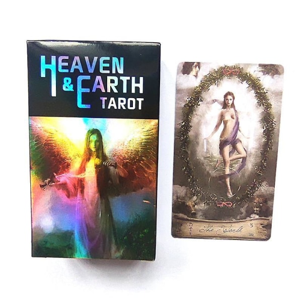 78 stk Heaven Earth Tarot Cards Kort Deck Board Game Cards