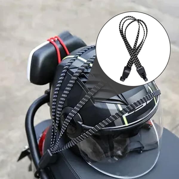【NX】Quick release rem - bagagerem Kompatibel med cykler - gummirem med krog - 62 cm elastisk