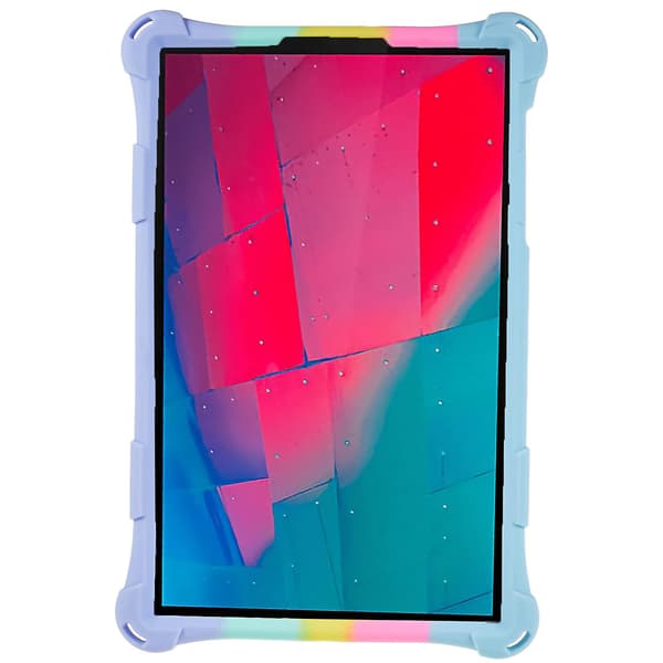 Tabletskal til Lenovo Tab M10 HD Gen 2 TB-X306X med Pop-It Fidget Legetøj, Stødsikkert Cover med PC-Stativ Colorful Baby Blue