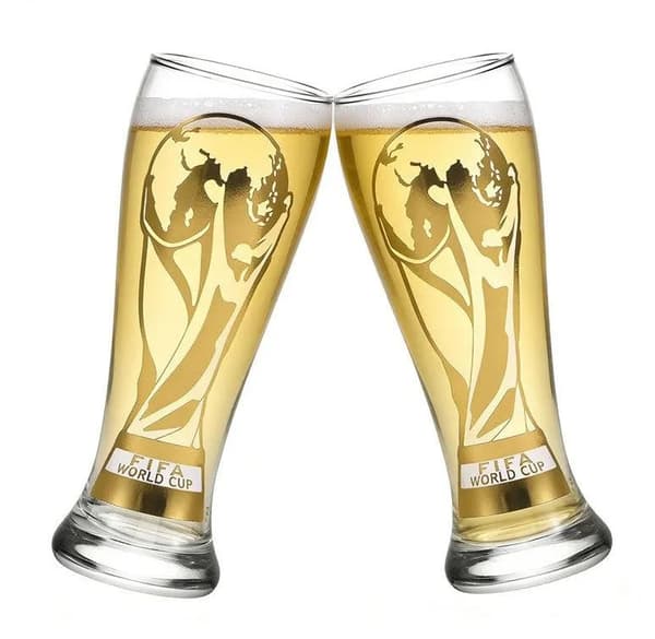 FIFA World Cup 2026 Edition-Trophy ølglas – Et historisk, enestående samlerobjekt – Holdbart og elegant, perfekt til hverdagsnydelse