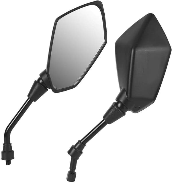 Rearview Mirrors Pair Universal Motorcycle Modification Rearview Mirror Motorcycle Accessories Black
