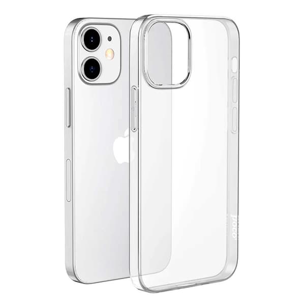 Thin iPhone 12 Mini Transparent Mobile Case Transparent transparent