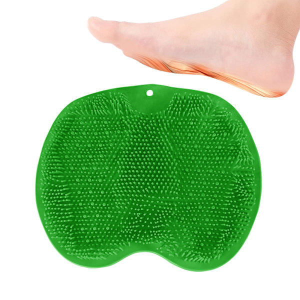 Badmassagebad för att ta bort död hud tvätta fötter silikon halkfri skrubbbadplatta