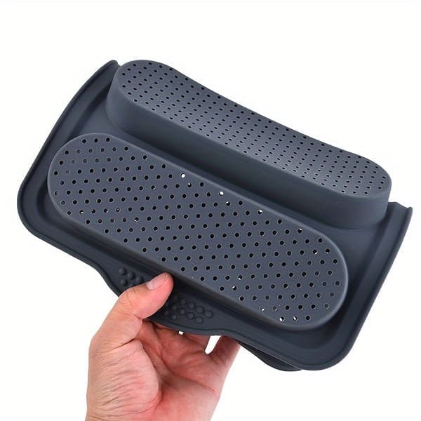 Lang Brødpinner Bakeform & Plate, Non-Stick Silikon for Hjemmelagde Toastkaker Brød, Kompatibel for Julebaking