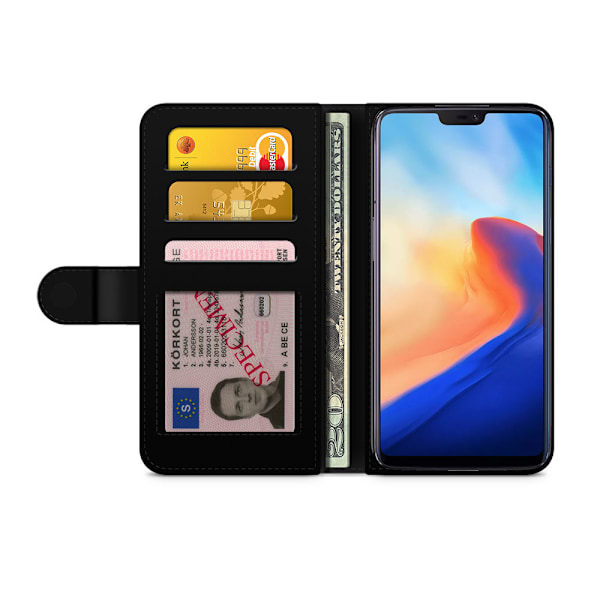 Bjornberry Plånboksfodral OnePlus 6 - Moon Three