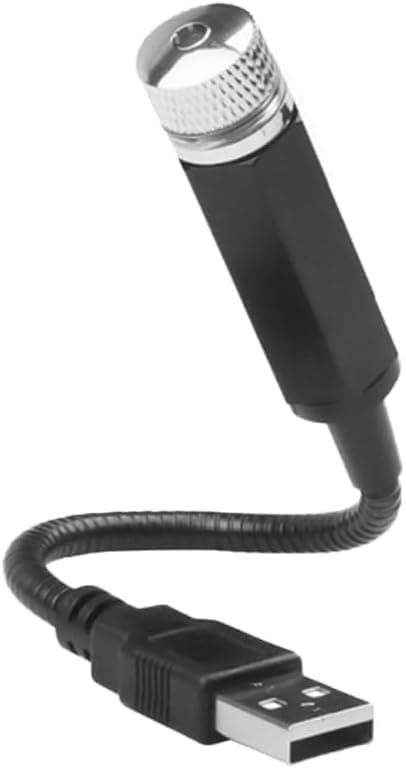 USB Biltilbehør Interiør Atmosfære Stjernehimmel Lampe Omgivende Natlys