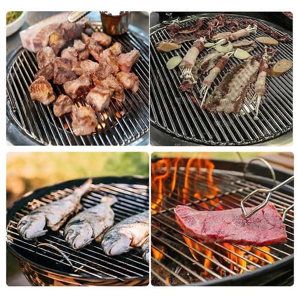 Outdoor Products Lätt Botten Hiiligrillin Ritilä Kettle BBQ -grilliin