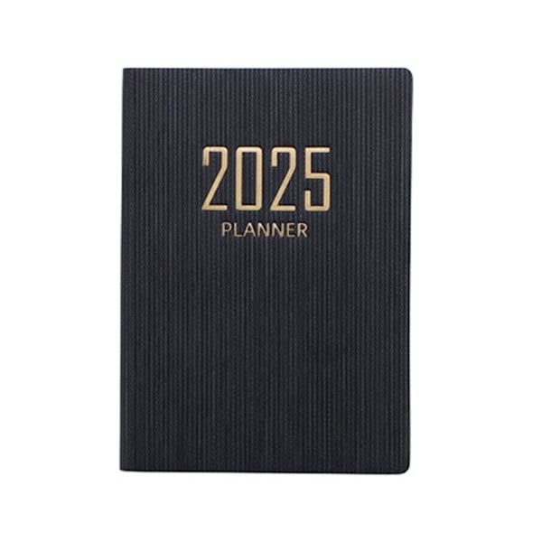 2025 A7 Planner Färgad Omslag Schema Anteckningsbok Daglig Planerare Sche Red 1pc Red 1pc