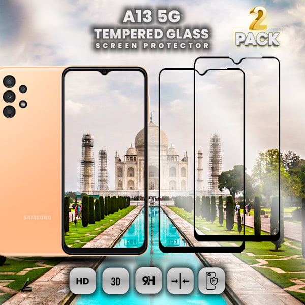 2-Pack Samsung Galaxy A13 5G - Härdat Glas 9H - Super kvalitet