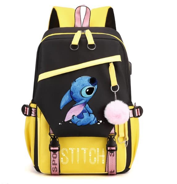 Stitch Ryggsäck vattentät skolväska för barn 3