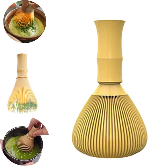 1-pak PP Traditionel Matcha Blender Børsteværktøj