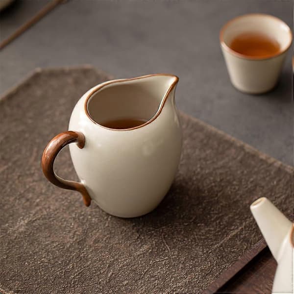 Ceramic Creamer for Coffee and Tea, Compact Milk Jug for Kitchen and Versatile Serving