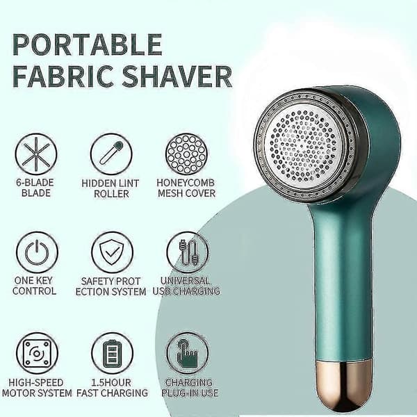 Sweater Shaver, elektrisk tøjfjerner, stofshaver, trøjer, sofaer, genopladelig fnugfjerner