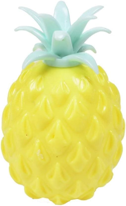Pineapple-shaped squeezable stress ball decompression toy for children and adults