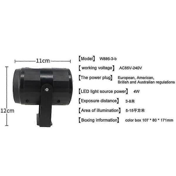 Jul LED Laser Snefnug Sne Projektor Lampe Have Udendørs Hjem Lampe