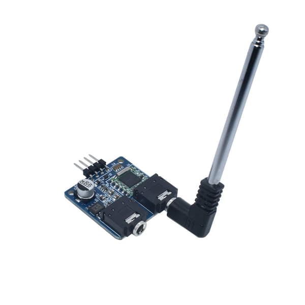TEA5767 FM stereoradio-modul for 76-108MHZ med gratis kabelantenne