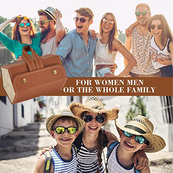 Solglasögon Organizer Case Män Kvinnor EyeGlass Hållare Förvarings Resväska