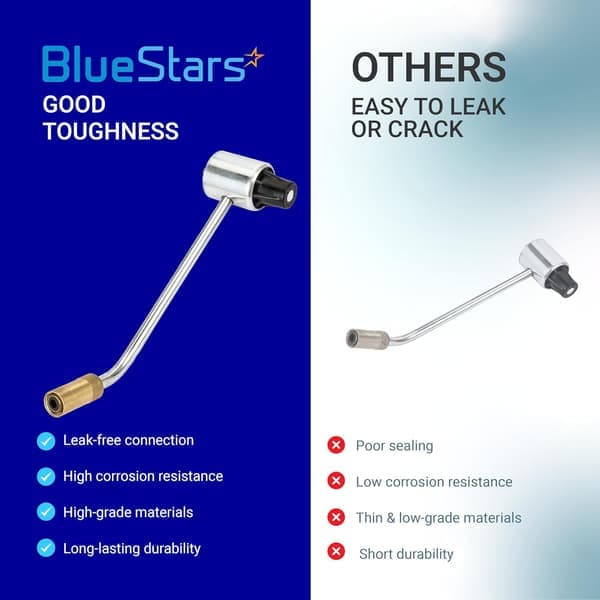 Opgraderet 5430 Gasblus Trykregulator Erstatning til Coleman Propanblus Griller, Fold N Go Blus Tilbehør - Opretholder Stabil LP Gasstrøm,