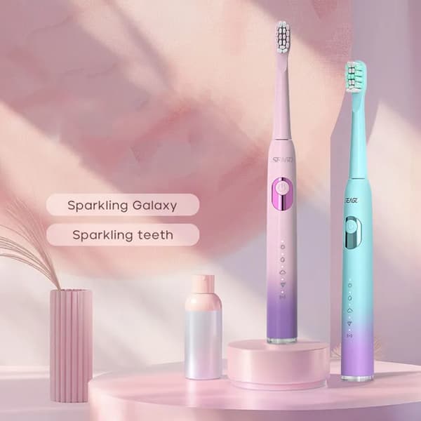 Elektrisk tannbørste - KZQ - Sonic - Galaxy Purple - 5 moduser - Smart