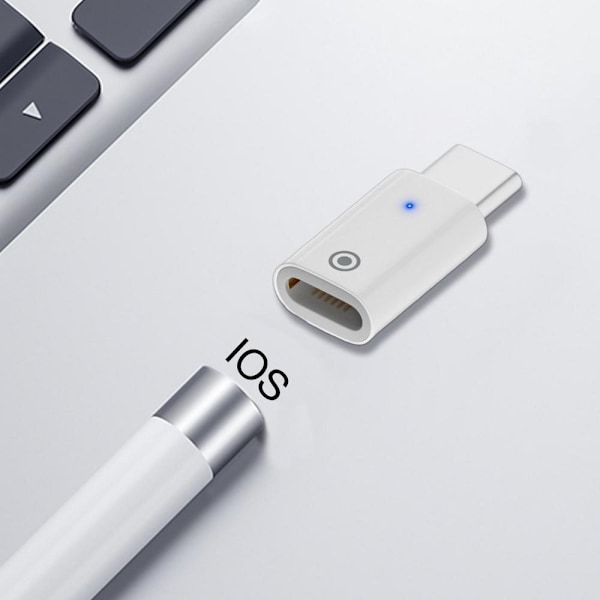 Lightning Hona - USB-C Hane Adapter För Apple Pencil 1st Gen
