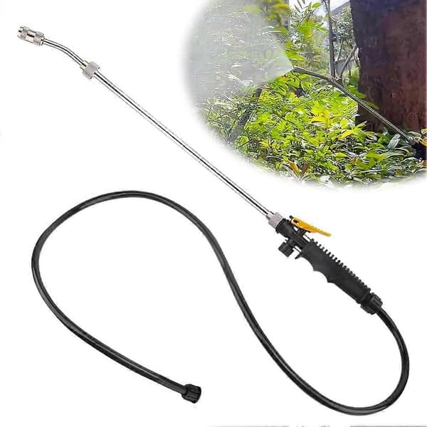 Ersättningssprutbom 72cm sprutdelar med justerbart munstycke och avtryckare