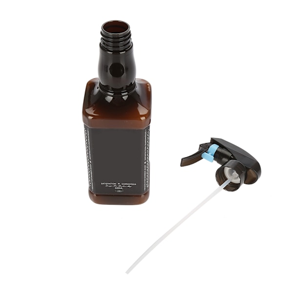 500 ml plastsprayflaska för frisör, salong, frisörverktyg, vattenspruta (brun)
