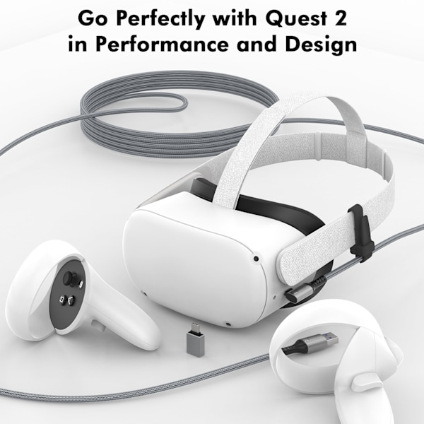Länkkabel 16FT (5m) för Quest3, Quest 2, Quest Pro, PICO 4, PSVR2 5.00 m