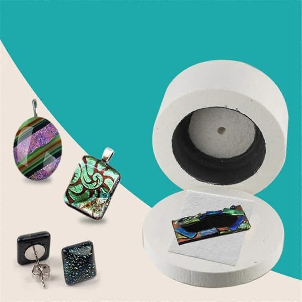 Ceramic Microwave Kiln Glass Fusing Fusework Beginner Eco-Friendly Professional Glass Fusing Microwa White