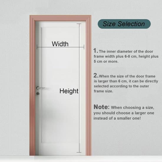Magnetic Door Screen - 80x210 cm Self-Closing - High-Density Insect Net - No Drilling Required - White